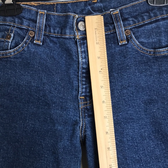 Levis 518 superlow boot cut 7 M Jr made in USA paper tag 29” - Picture 5 of 12